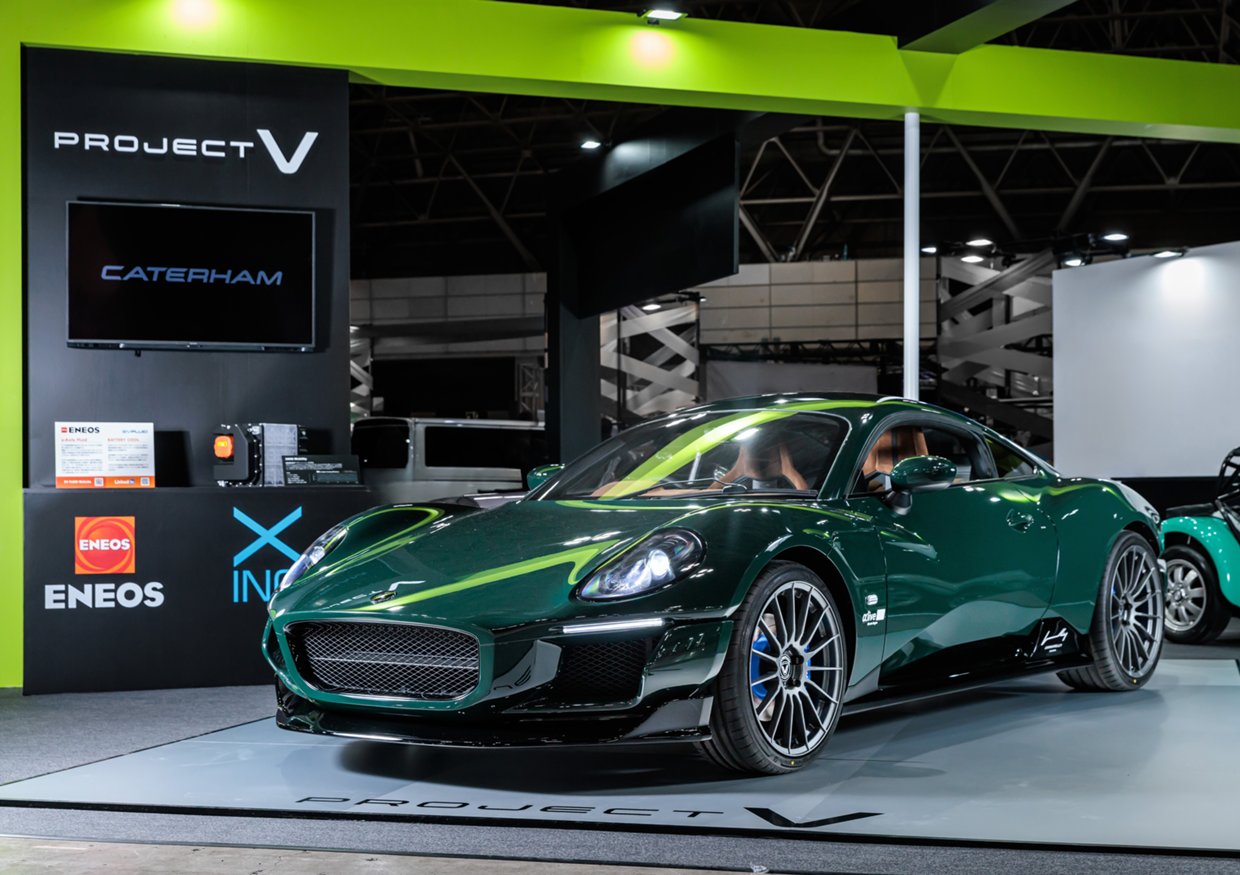 ケータハムの最新EVスポーツカー「プロジェクトV」 のプロトタイプ車両の開発・製作を担当
